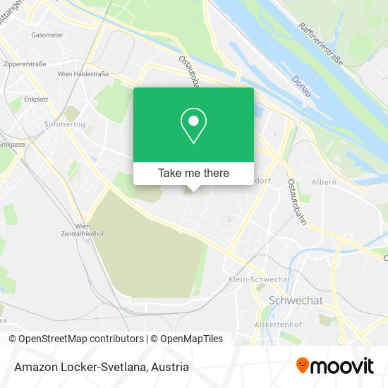 Amazon Locker-Svetlana map