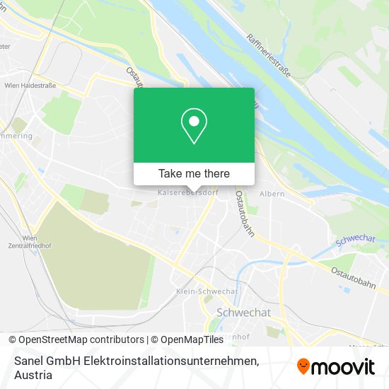 Sanel GmbH Elektroinstallationsunternehmen map