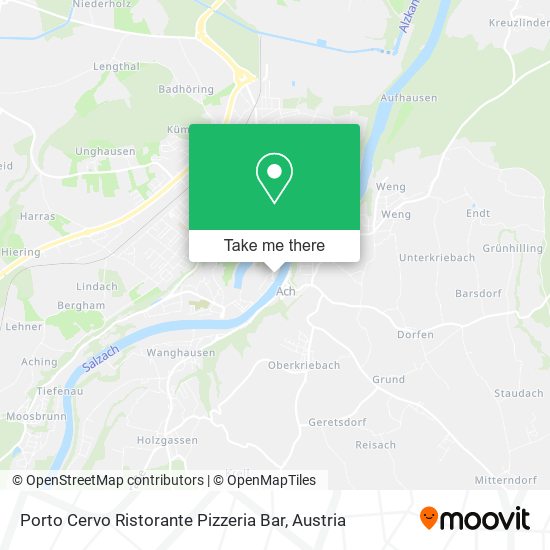 Porto Cervo Ristorante Pizzeria Bar map