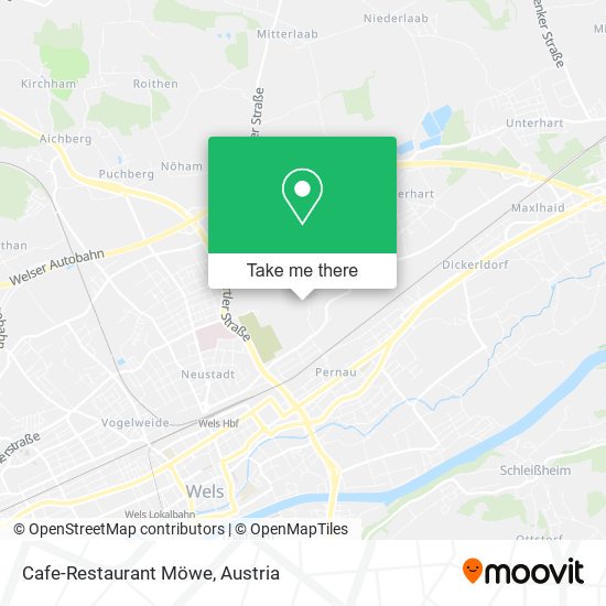 Cafe-Restaurant Möwe map