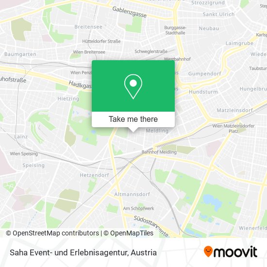 Saha Event- und Erlebnisagentur map