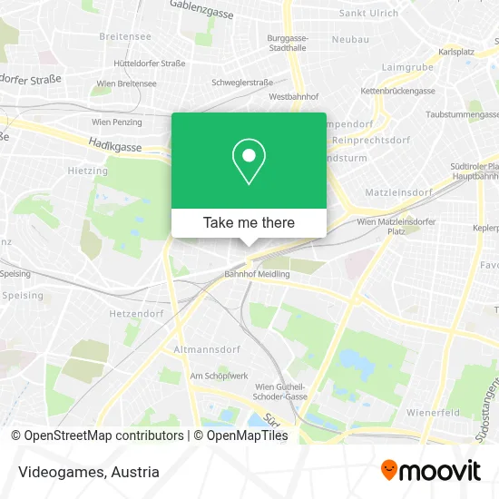 Videogames map