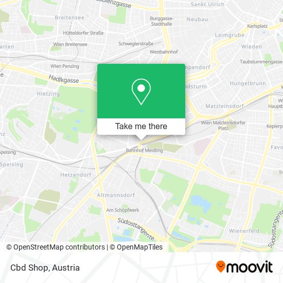 Cbd Shop map