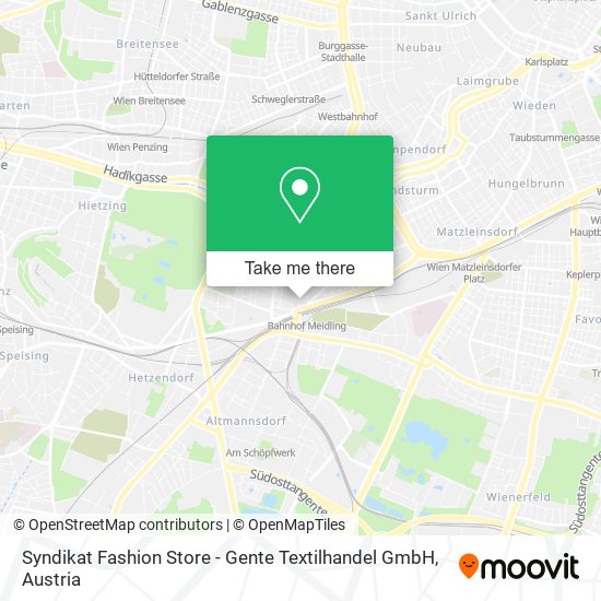 Syndikat Fashion Store - Gente Textilhandel GmbH map