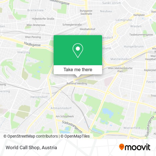 World Call Shop map