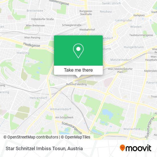 Star Schnitzel Imbiss Tosun map