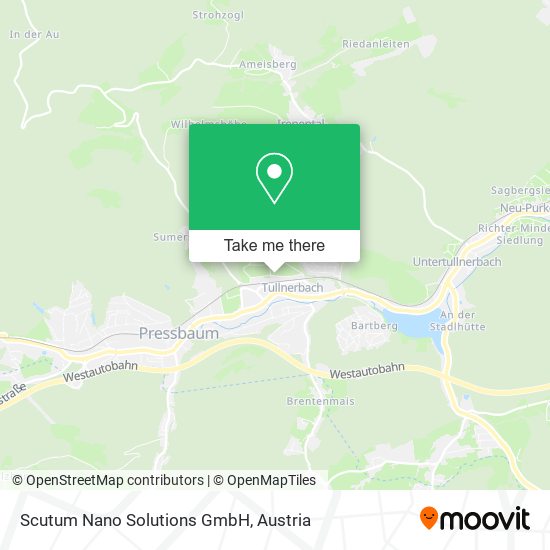Scutum Nano Solutions GmbH map