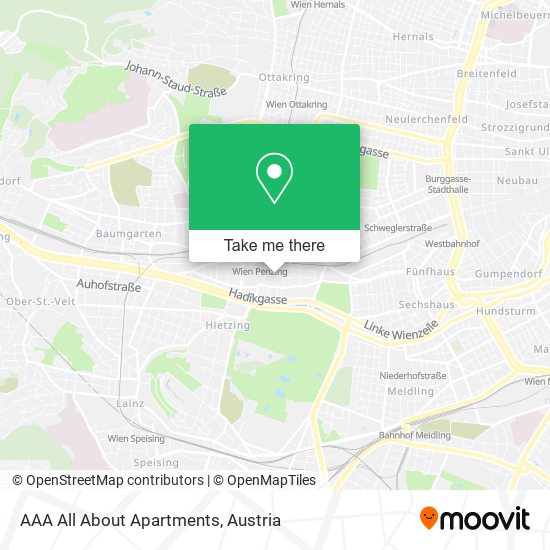 AAA All About Apartments map