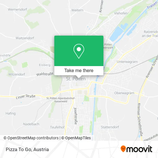 Pizza To Go map