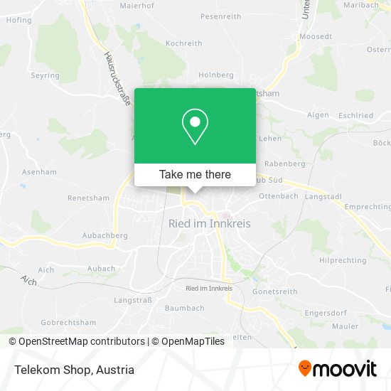 Telekom Shop map