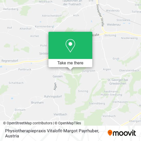 Physiotherapiepraxis Vitalofit-Margot Payrhuber map