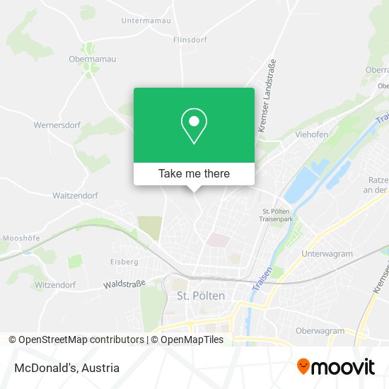 McDonald's map