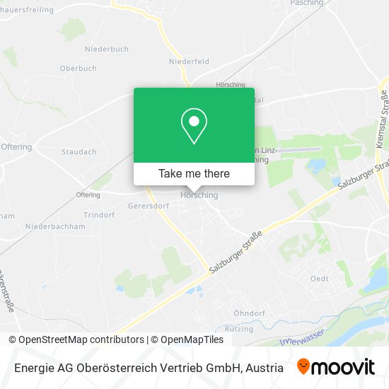 Energie AG Oberösterreich Vertrieb GmbH map