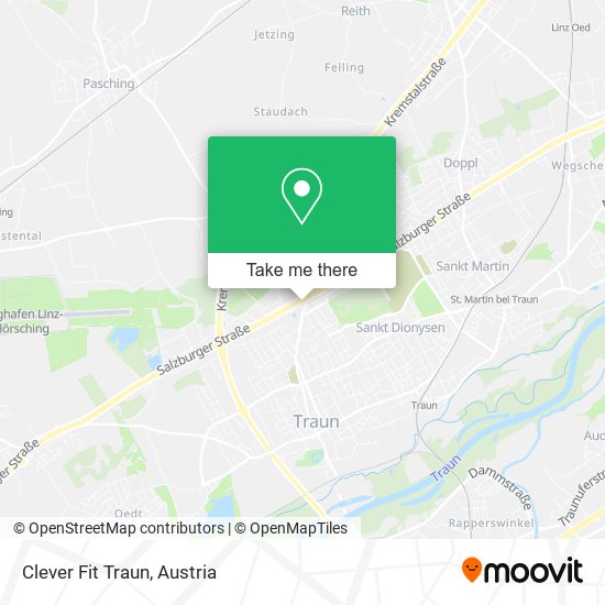 Clever Fit Traun map