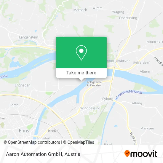 Aaron Automation GmbH map