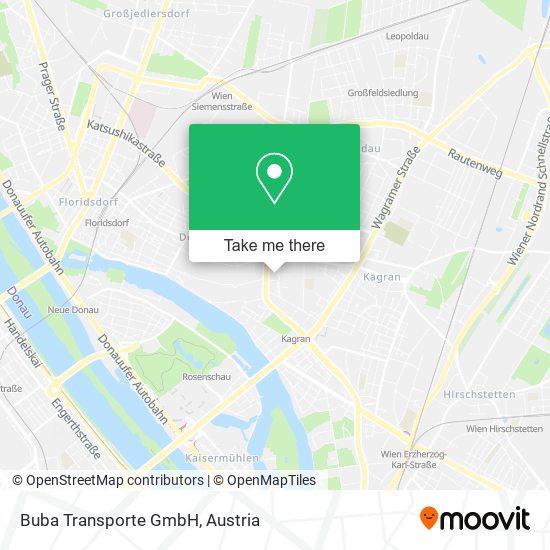 Buba Transporte GmbH map