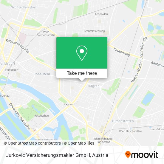 Jurkovic Versicherungsmakler GmbH map
