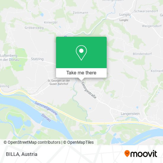 BILLA map