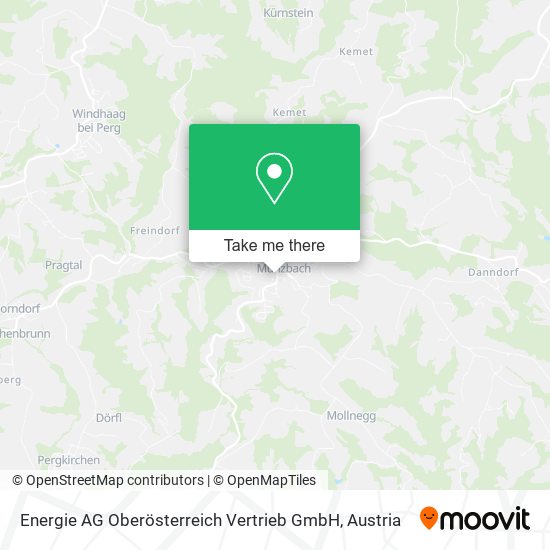 Energie AG Oberösterreich Vertrieb GmbH map