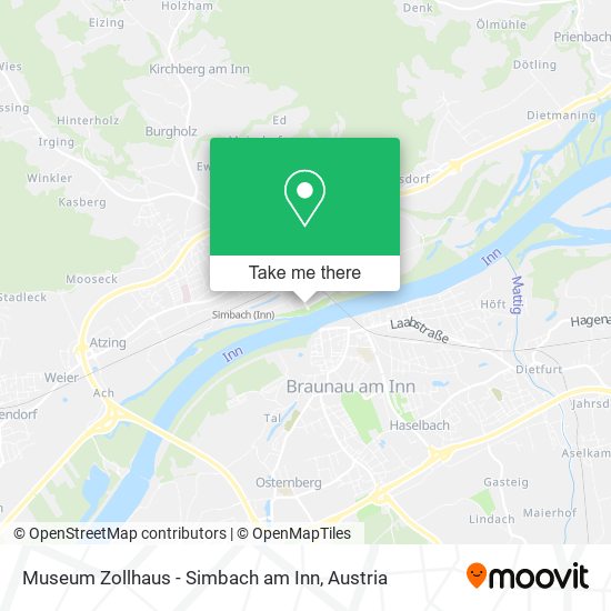 Museum Zollhaus - Simbach am Inn map