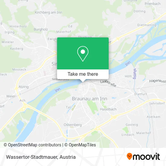 Wassertor-Stadtmauer map