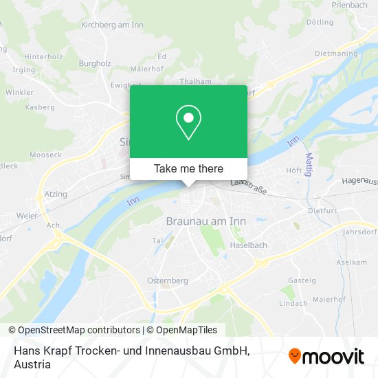Hans Krapf Trocken- und Innenausbau GmbH map