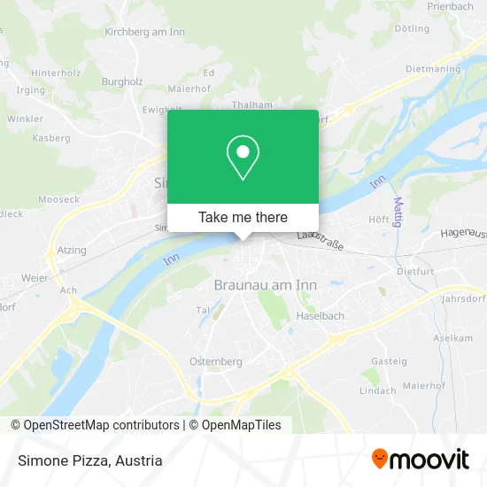 Simone Pizza map