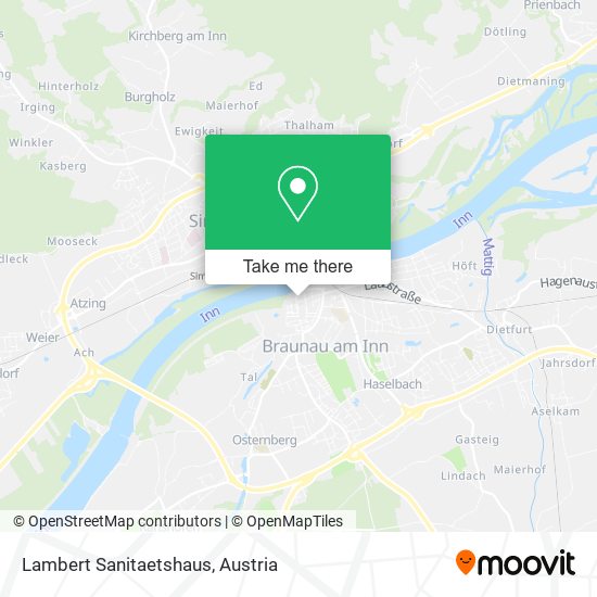 Lambert Sanitaetshaus map