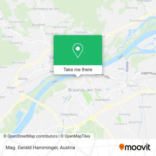 Mag. Gerald Hamminger map