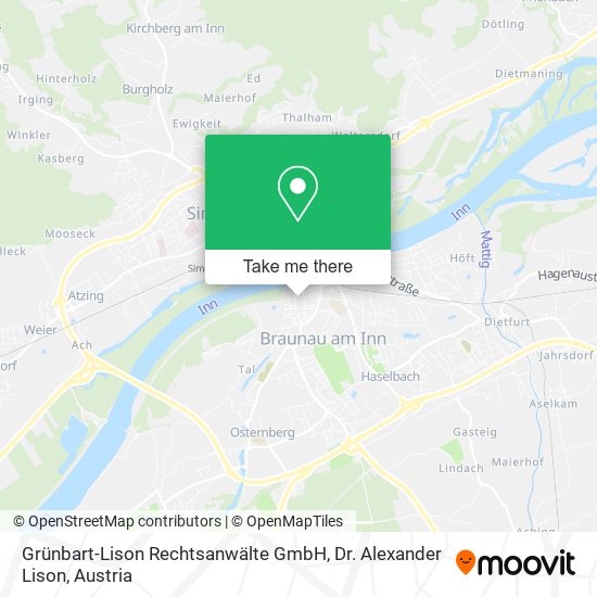 Grünbart-Lison Rechtsanwälte GmbH, Dr. Alexander Lison map