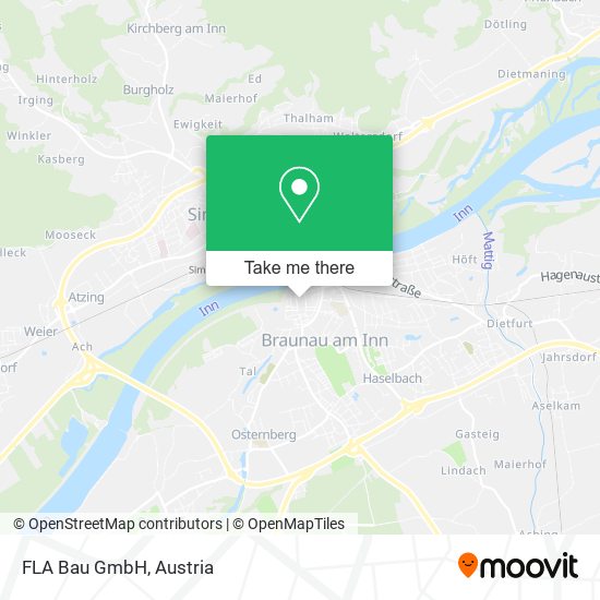 FLA Bau GmbH map