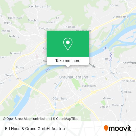 Erl Haus & Grund GmbH map