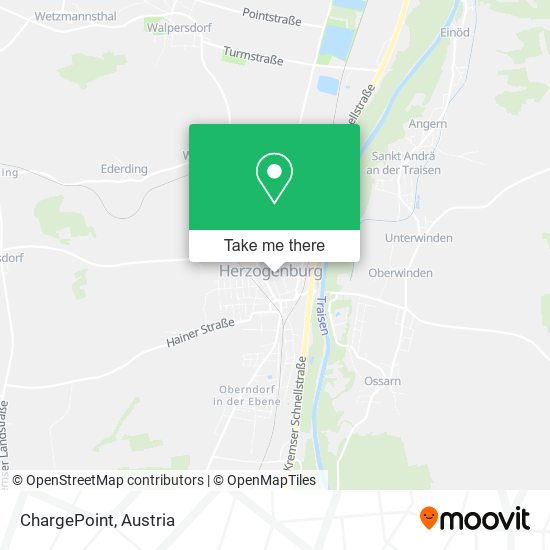 ChargePoint map