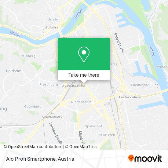 Alo Profi Smartphone map