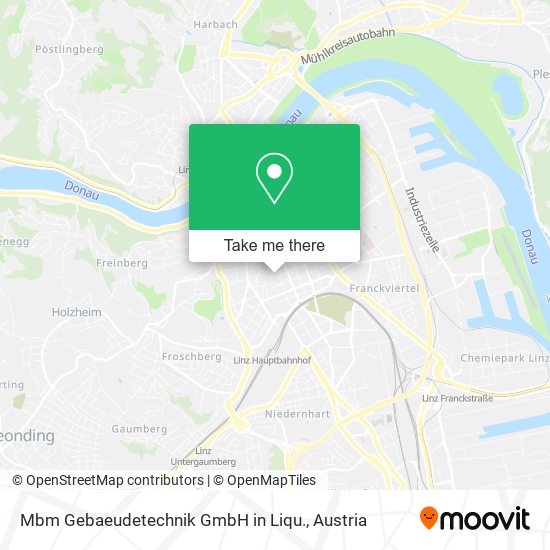 Mbm Gebaeudetechnik GmbH in Liqu. map