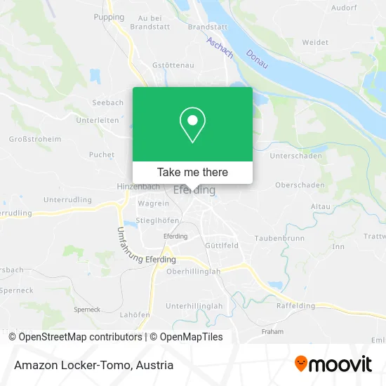 Amazon Locker-Tomo map