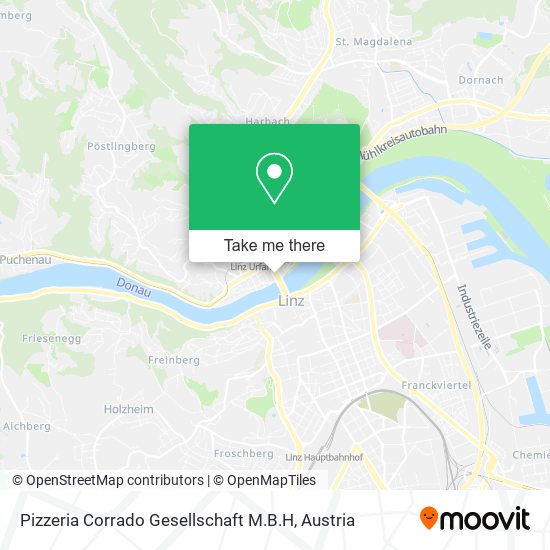 Pizzeria Corrado Gesellschaft M.B.H map