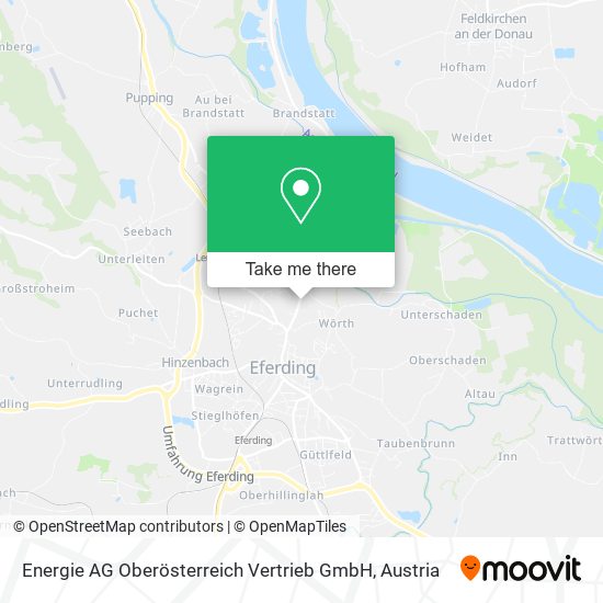 Energie AG Oberösterreich Vertrieb GmbH map