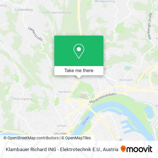 Klambauer Richard ING - Elektrotechnik E.U. map