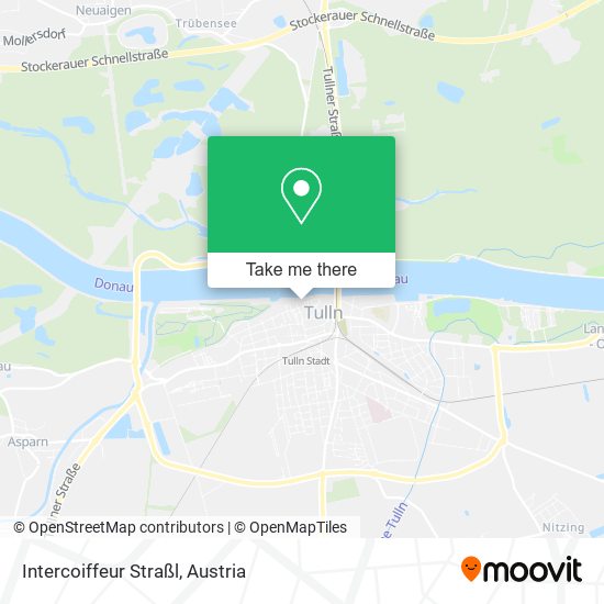 Intercoiffeur Straßl map