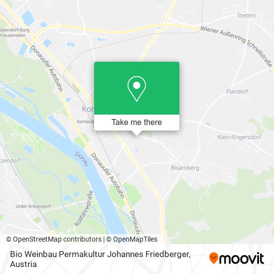 Bio Weinbau Permakultur Johannes Friedberger map