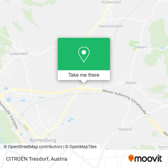 CITROËN Tresdorf map