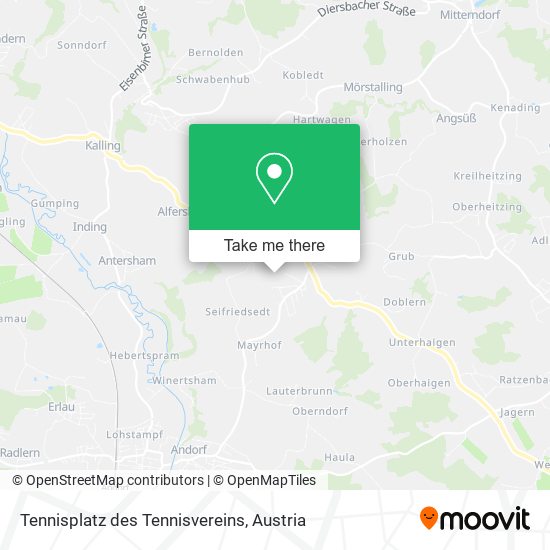 Tennisplatz des Tennisvereins map