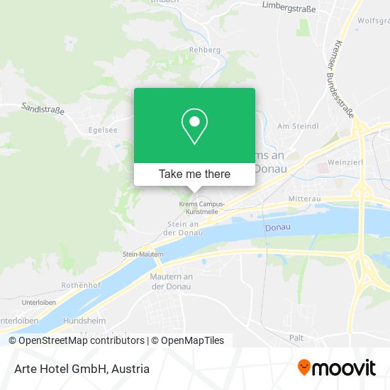 Arte Hotel GmbH map