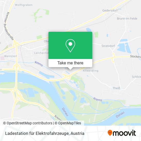 Ladestation für Elektrofahrzeuge map