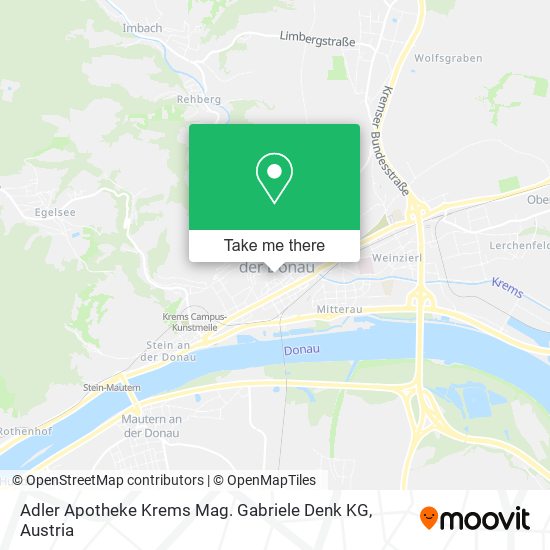Adler Apotheke Krems Mag. Gabriele Denk KG map