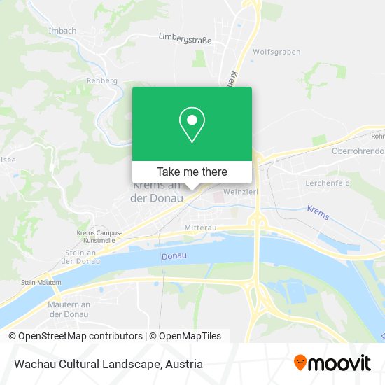 Wachau Cultural Landscape map