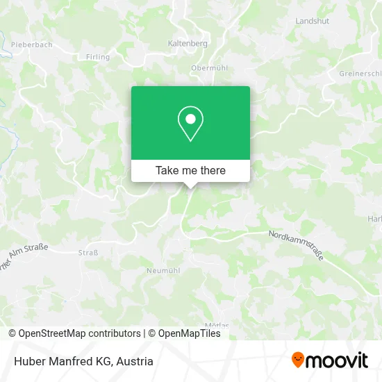 Huber Manfred KG map