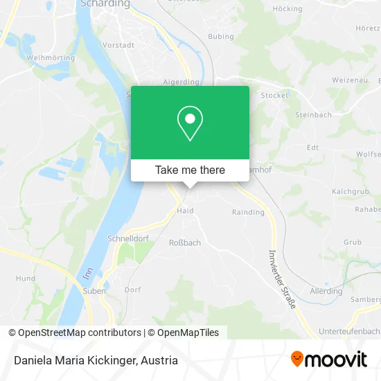 Daniela Maria Kickinger map