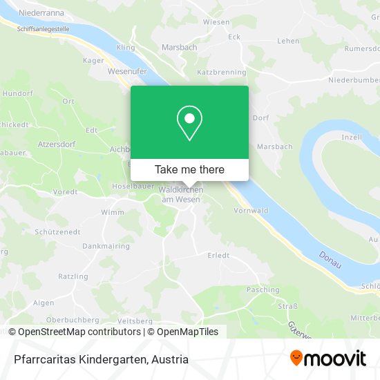 Pfarrcaritas Kindergarten map